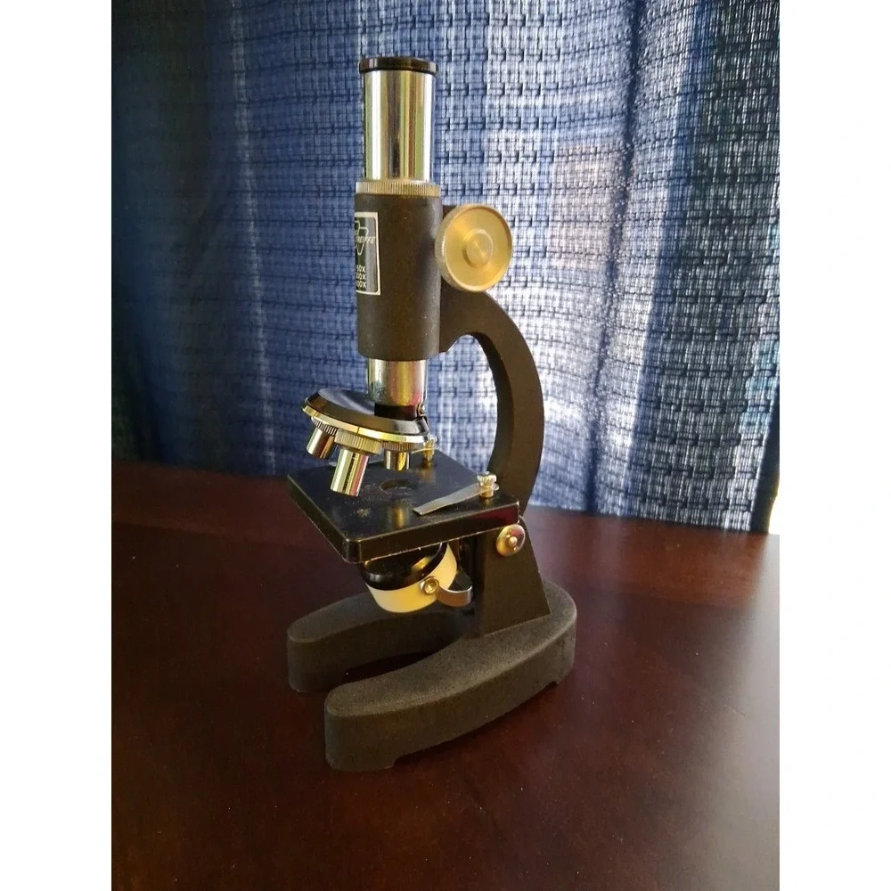 Vintage Sans & Streiffe Vintage Microscope in Original Case With Tools!